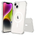 iPhone 14/15 Plus 1.5mm Anti-Scratch Clear Magnetic Case