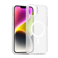 iPhone 14 Plus / 15 Plus Matte Frosted Translucent Magnetic Case
