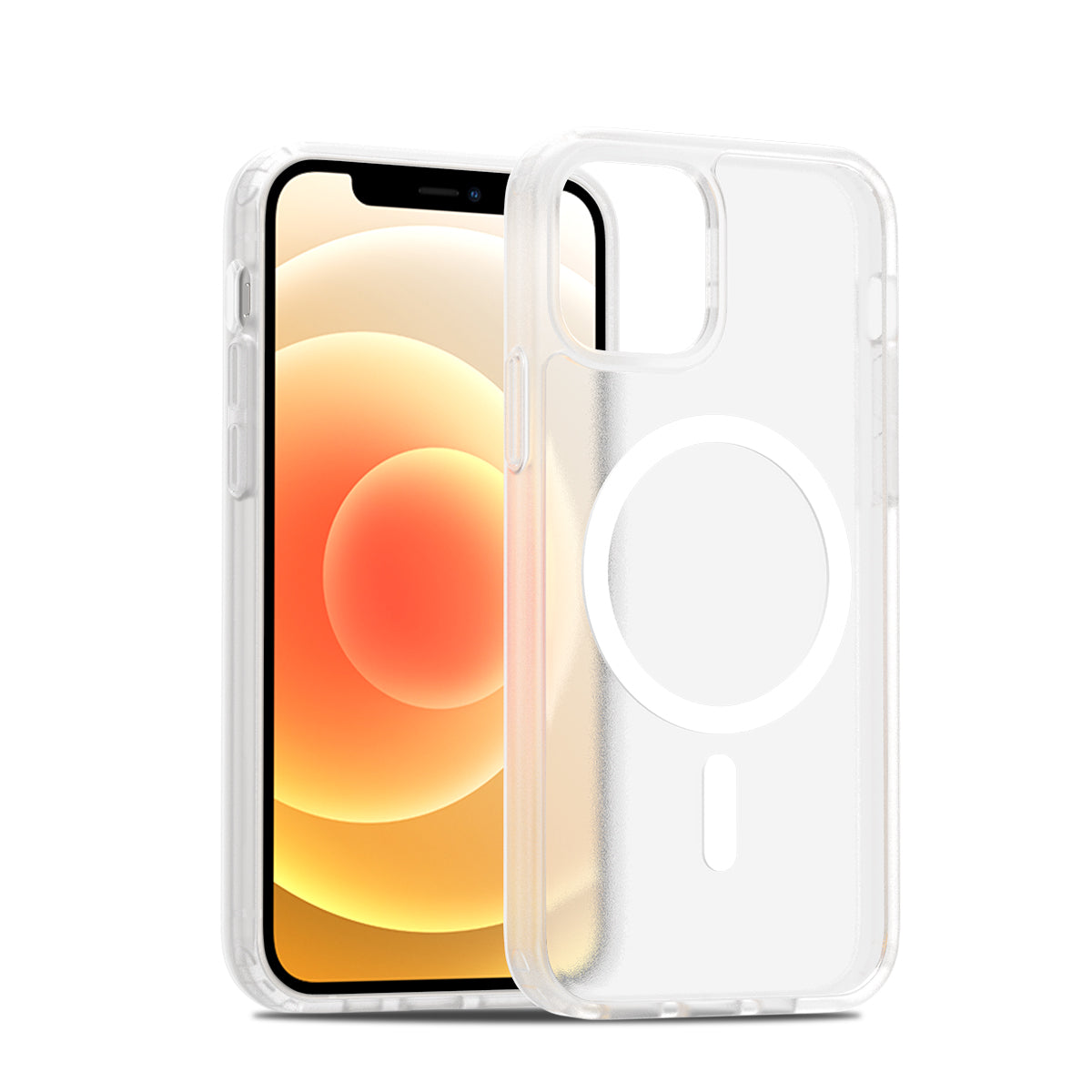 iPhone 12 / 12 Pro Matte Frosted Translucent Magnetic Case