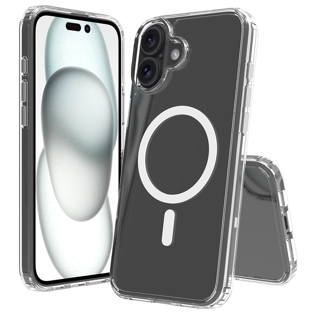 iPhone 16 Plus 1.5mm Anti-Scratch Clear Magnetic Case