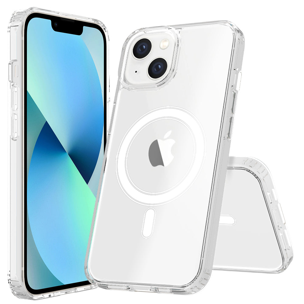 iPhone 13/14 1.5mm Anti-Scratch Clear Magnetic Case