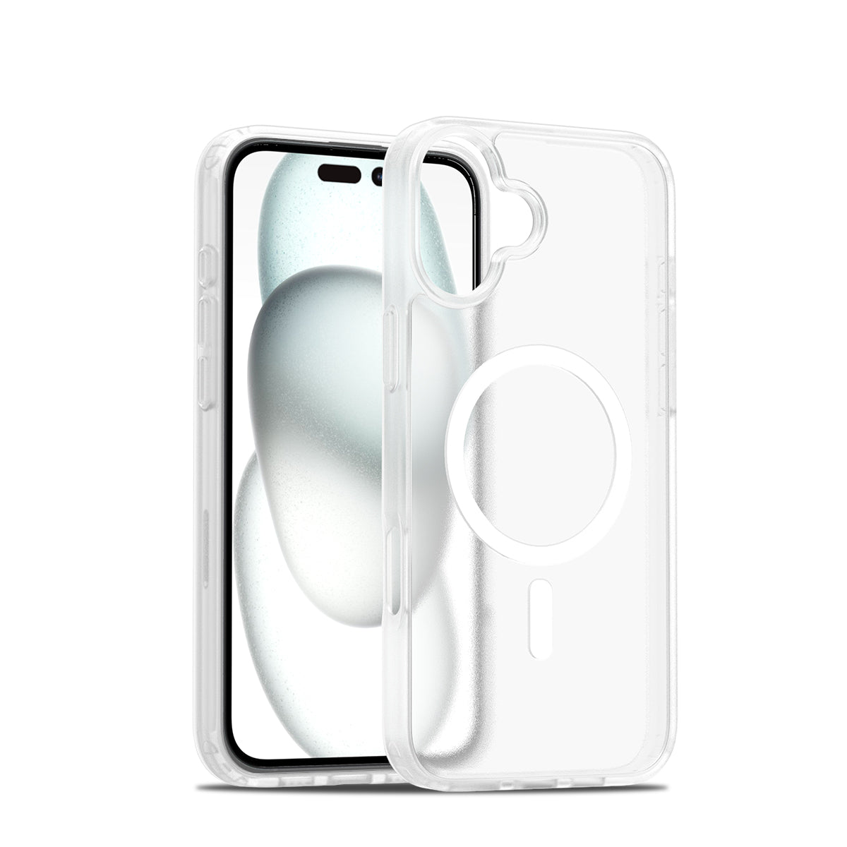 iPhone 16 Plus Matte Frosted Translucent Magnetic Case