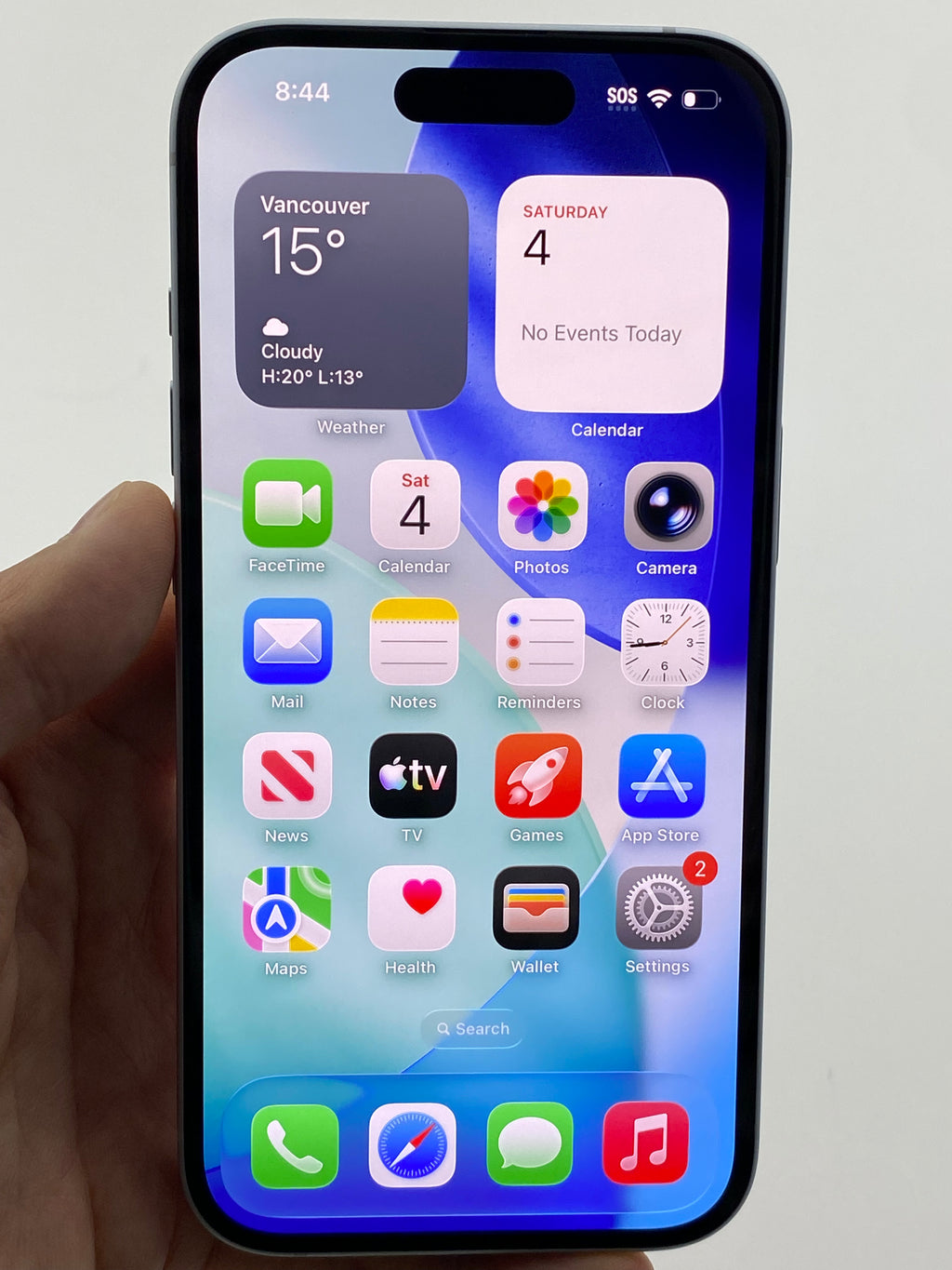 iPhone 15 128GB – Blue (Absolutely Mint 10/10 Condition)