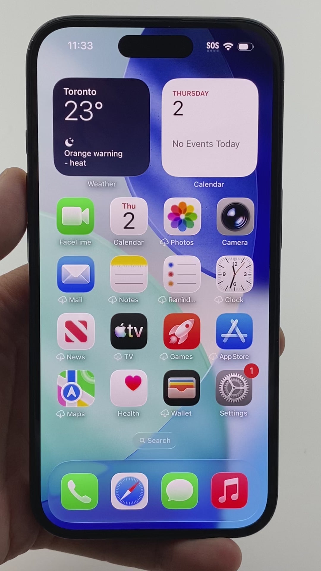 iPhone 16 128GB – Black (Excellent Condition)