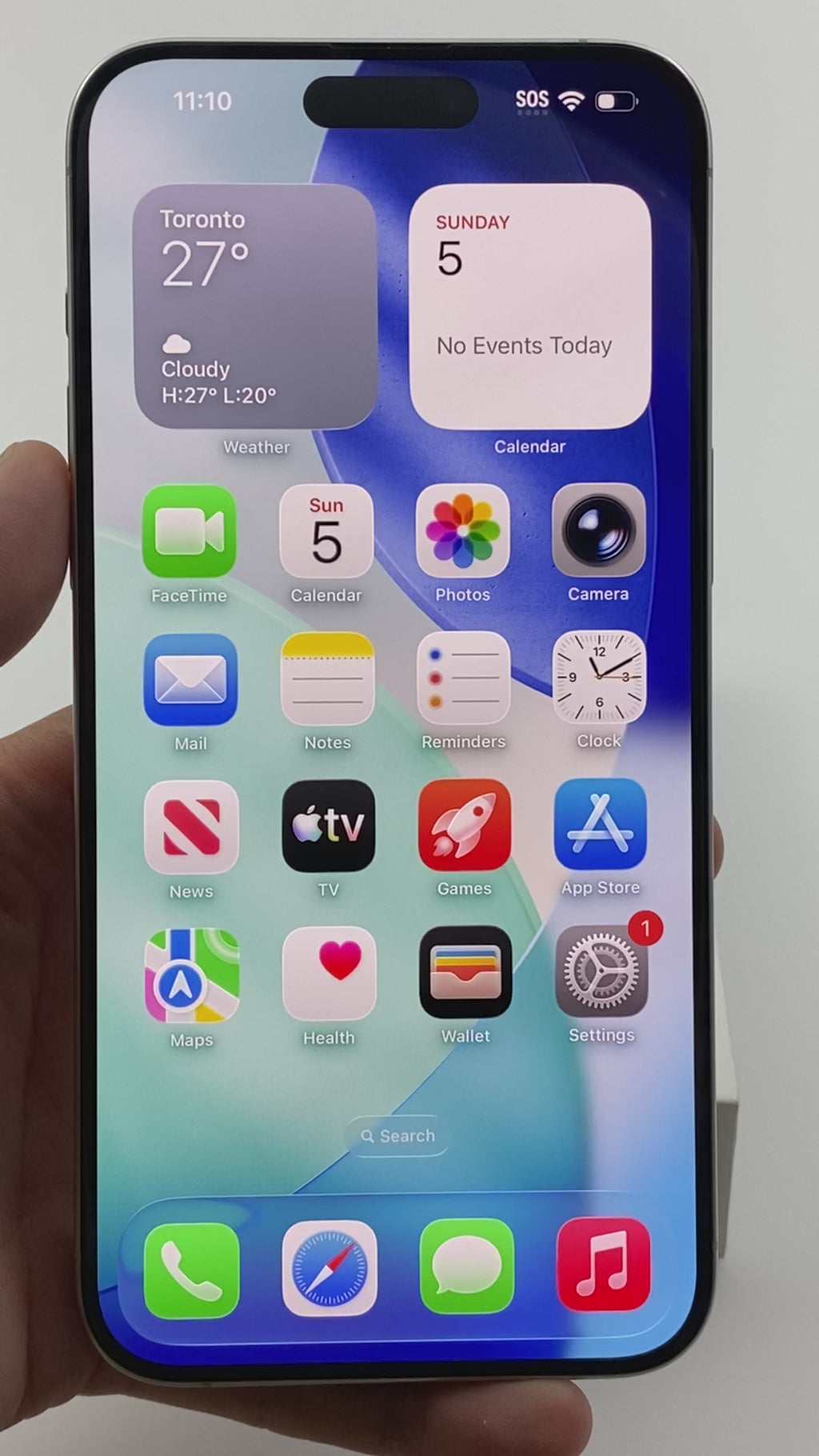 iPhone 15 Pro Max 256GB – White Titanium (Excellent Condition)